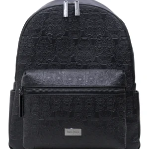 Backpack Nuuk Piel Grabado Tzompantli