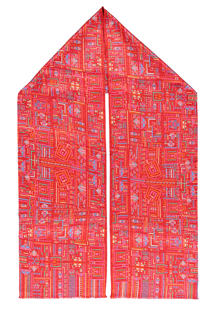 Bufanda Doble Vista Teotihuac谩n - Imagen 5