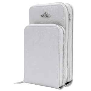 Porta Celular Naab Saffiano Grabado Mariposa