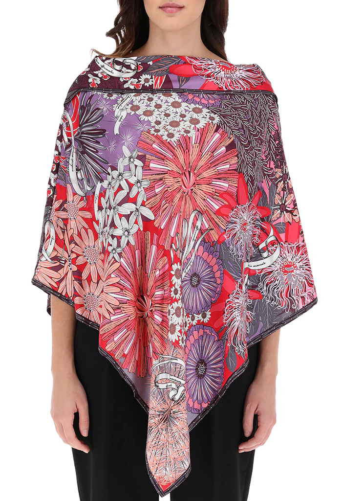 Poncho Herbolaria Flores - Imagen 3