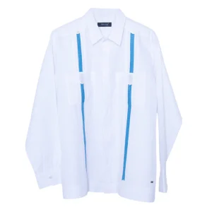 Guayabera Beel Blanca Campos Agave