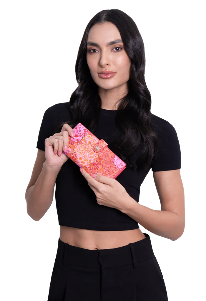 Cartera Grande Xook Saffiano Cempasúchil - Imagen 8