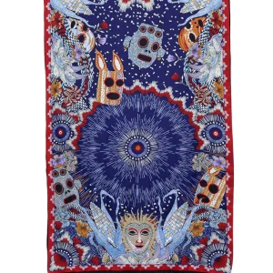 Chalina Con Terciopelo Máscaras Mexicanas