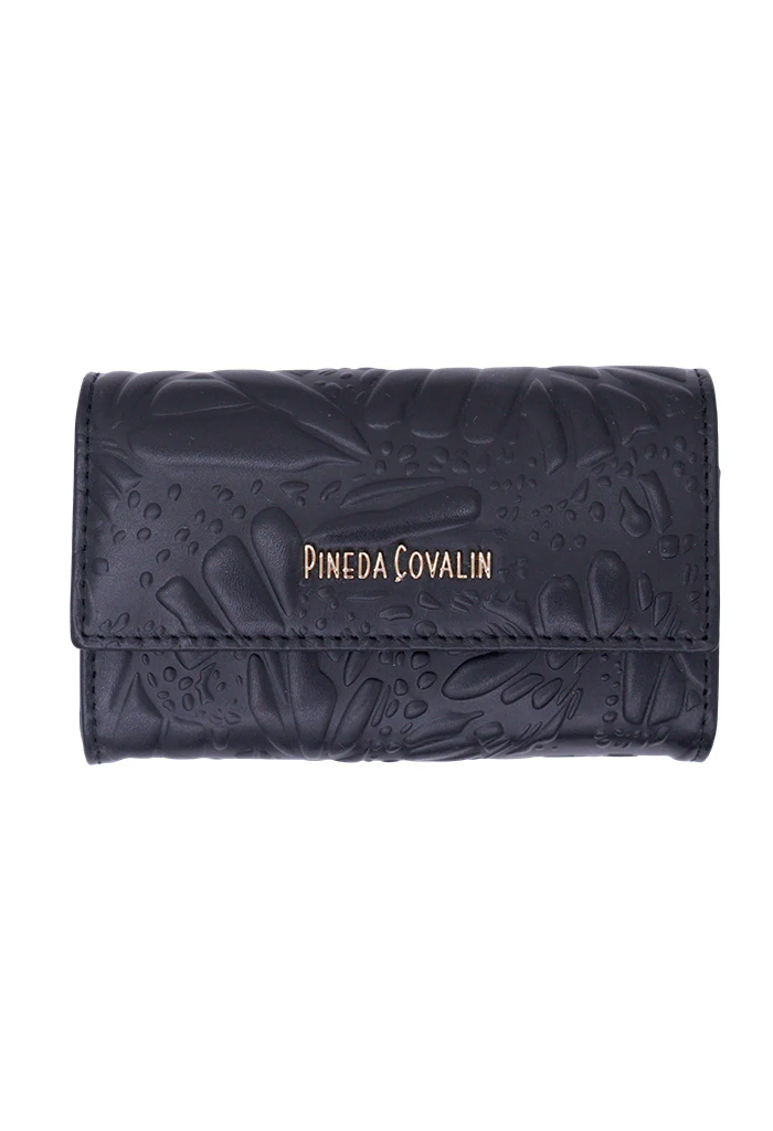 Cartera Mini Tuulis Piel Grabado Mariposa