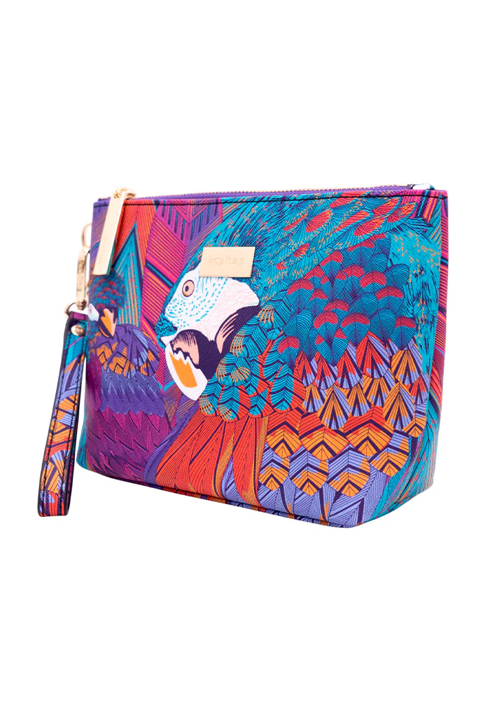 Cosmetiquera Piix Saffiano Guacamaya - Imagen 4