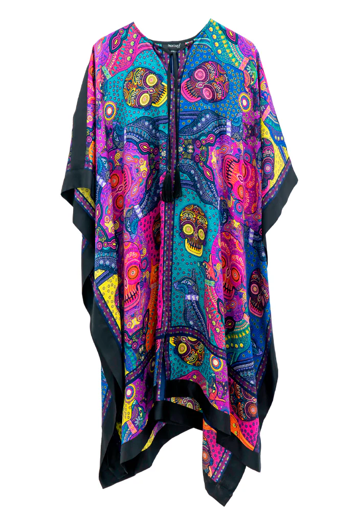 Kaftan Ndohi Día de Muertos Mictlan - Imagen 3
